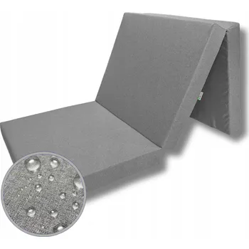 Matrace Jednolůžková Matrace Fortisline 195 x 80 x 9 cm šedá