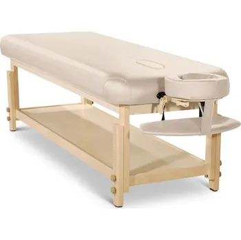 Masážní stůl Pevné masážní lehátko Fabulo SPA Lux V1 Set krémová 192*76 cm | 30 kg | 3 barvy
