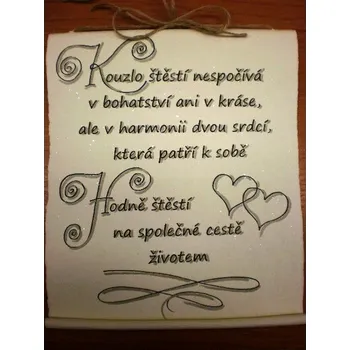 Bene Pergamen - desatero - Svatební