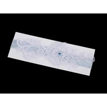 Svatební dekorace Stoklasa Podvazek - svatební s kamínky