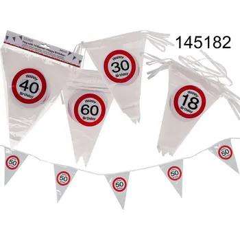 Žertovný předmět ootb.de Girlanda narozeninová -18 let