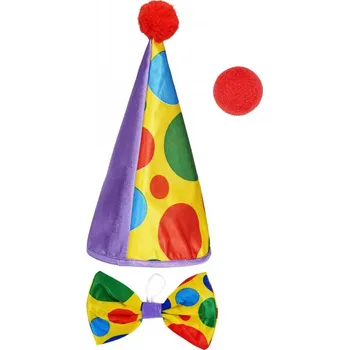 Karnevalový doplněk Sada šašek - dětská