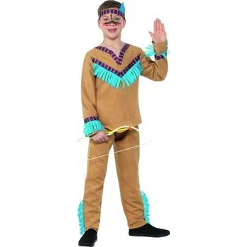Karnevalový kostým Smiffys.com Dětský kostým - Rodilý Američan Velikost: 4-6 roků