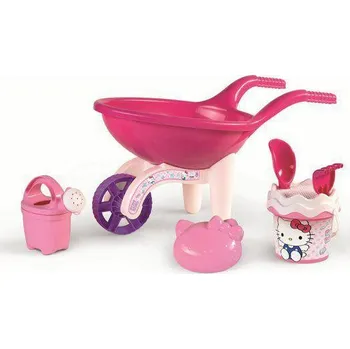 Hračka na písek Androni Kolečko Hello Kitty velké se sadou na písek