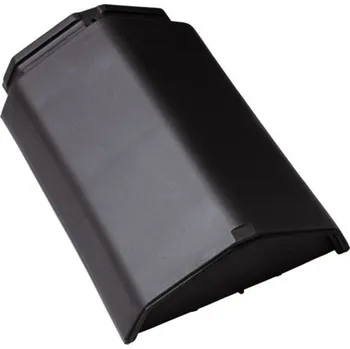 pálená krytina Bramac - keramický liniový hřebenáč K začáteční, antracit engoba