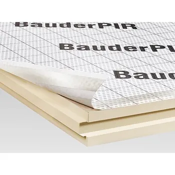 Tepelná izolace BauderPIR SDS 160/1200x1800mm, 2x minerální rouno, PD, šikmá střecha