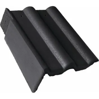 Střešní krytina Bramac - Classic STAR taška okrajová levá - ebenově černá