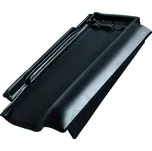 Bramac - Rubín 13 - okrajová P, černá glazura