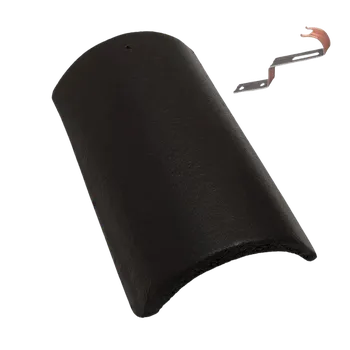 Střešní krytina Terran SYNUS - hřebenáč - černý