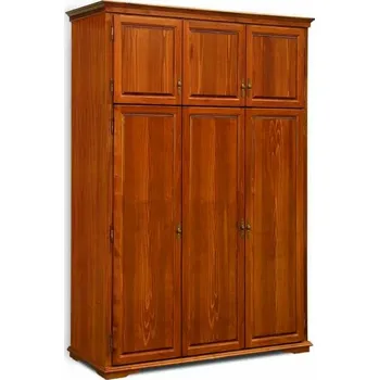 Knihovna Rustikální skříň s nástavbou 613