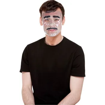 Karnevalová maska Smiffys.com Maska - Transparentní