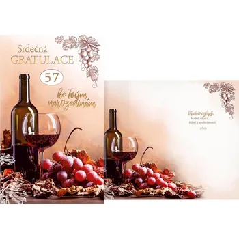 UNIPAP přání k narozeninám otočné M11-533 W PRANI_W_242 395353