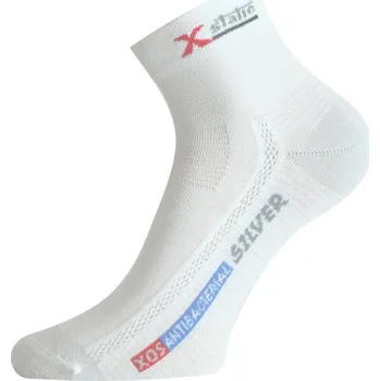 Pánské ponožky XOS funkční ponožky se stříbrem - Bílá 001 / (46-49) XL / Bílá