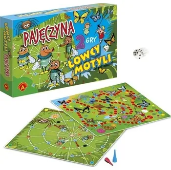 Desková hra Stolní hra Pavučina Lovců Motýlů, rodinné hry, hry pro rodinu Alexander planszówka gra planszowa dla dzieci 4+
