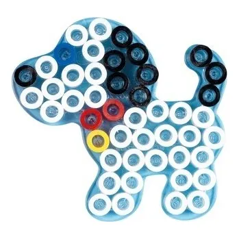 Dětské navlékací korálky Hama® Podložka Pes malý H8226 na MAXI korálky