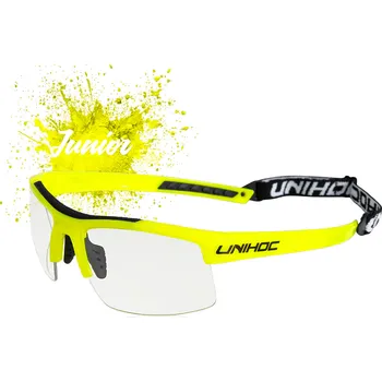 Florbal Unihoc Energy JR brýle Neon Yellow žlutá