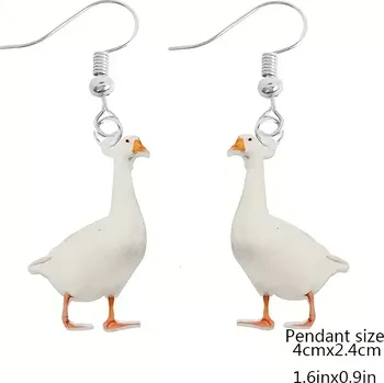 Karnevalový doplněk Náušnice husa