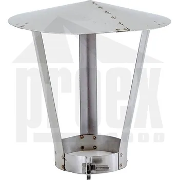 Komín Břetislav Rožnovják Komín. stříška malá-Klobouk, 120mm