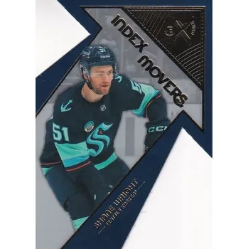 Karetní hra insert karta SHANE WRIGHT 23-24 Skybox E-X 2000 Index Movers číslo IM-2