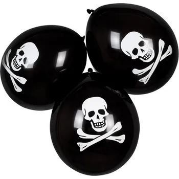 Karnevalový doplněk Balónek pirátský - 5ks