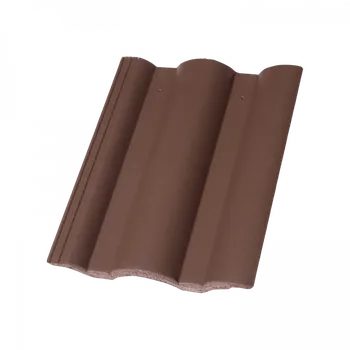 Střešní krytina Terran DANUBIA - taška základní - tmavě hnědá