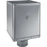 KJG Kotlík žlabový sběrný DESIGN EXCENTRICKÝ prachově šedý 100 mm