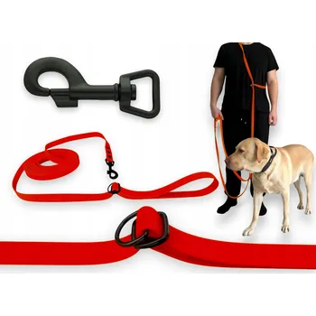 Vodítko pro psa VODÍTKO PŘEPÍNACÍ NASTAVITELNÉ VODĚODOLNÉ MĚKKÉ BIOTHANE PVC | 3M 16MM