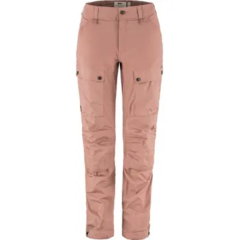 kalhoty dámské FJÄLLRÄVEN Keb Trousers Curved W Dusty Rose - 38