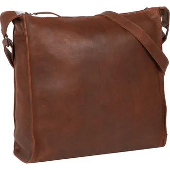 Kabelka Dámská kožená crossbody kabelka Justified Luisa hnědá