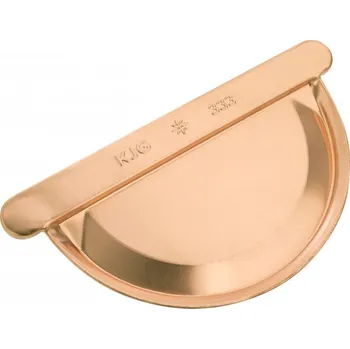 okap KJG Čelo žlabové 250 mm, měděné