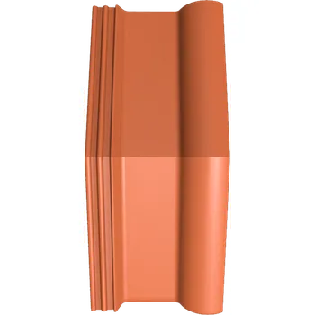 Střecha KM Beta ELEGANT - taška lomená půlená - tmavě hnědá