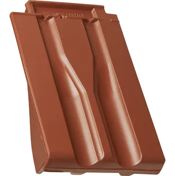 betonová krytina Tondach - Renoton11/Hranice11 - okrajová L, gl. AMADEUS černá