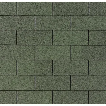 asfaltová šindel IKO Superglass obdélník - amazonská zelená/03