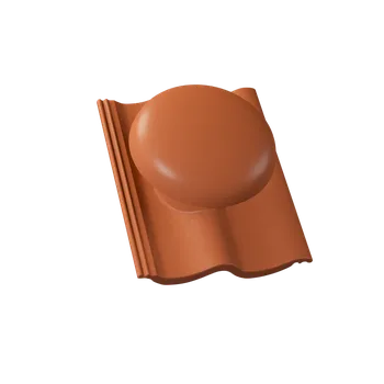 Střešní krytina Hodonka BRILIANT - taška betonová odvětrávací, komplet - cihlově červená