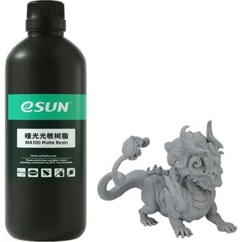 3D tisk MA100 Matte Resin eSUN - 1 kg, Barva GreyClay