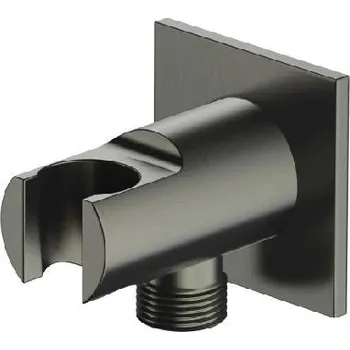 Sprchový držák OMNIRES - Nástěnné kolínko s držákem, kartáčovaný antracit 8873C/KAT