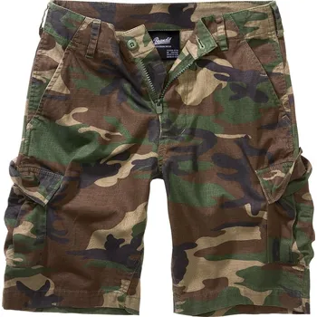 Chlapecké kraťasy Kraťasy dětské Brandit Kids BDU Ripstop - woodland, 170/176