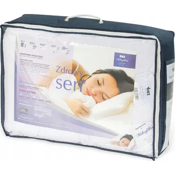 Prostěradlo Deka KZ polyester 135 cm x 200 cm bílá