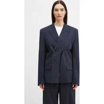 Dámské sako Sako Ottolinger Oversize Split Blazer tmavomodrá barva, 123-600723-01, M, 59X
