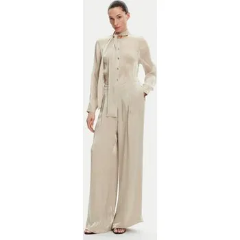 Dámské oblečení MICHAEL Michael Kors Palazzo kalhoty MS430638BB Béžová Wide Leg 4