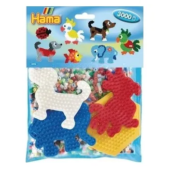 Dětské navlékací korálky Hama Zažehlovací korálky Midi mix barev a podložek