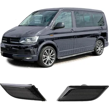Směrový světlomet LED dynamické blinkry Volkswagen Transporter (T6.1) tmavé