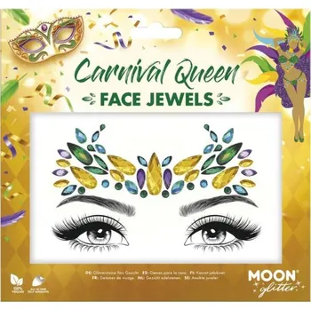 Karnevalový doplněk Sada kamínků - karnevalová královna