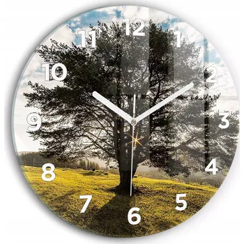 Hodiny Nástěnné hodiny Wallfluente zelené 30 cm