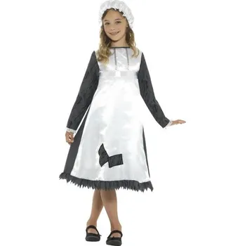 Karnevalový kostým Smiffys Dětský kostým - Viktoriánská služka Velikost: 4-6 roků