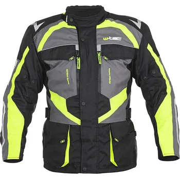 Moto bunda W-Tec Pánská moto bunda W-TEC Burdys Evo Barva černo-šedá, Velikost XL