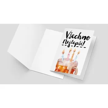 PartyWorld Přání - Všechno nejlepší dort - pivo