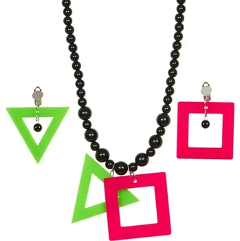 Karnevalový kostým R-Kontakt.cz Náhrdelník a náušnice retro