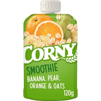 Corny Smoothie banán, hruška, pomeranč, ovesné vločky kapsička 120 g