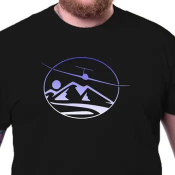 Pánské tričko Tričko Cestování | Tričko Větroň v přírodě